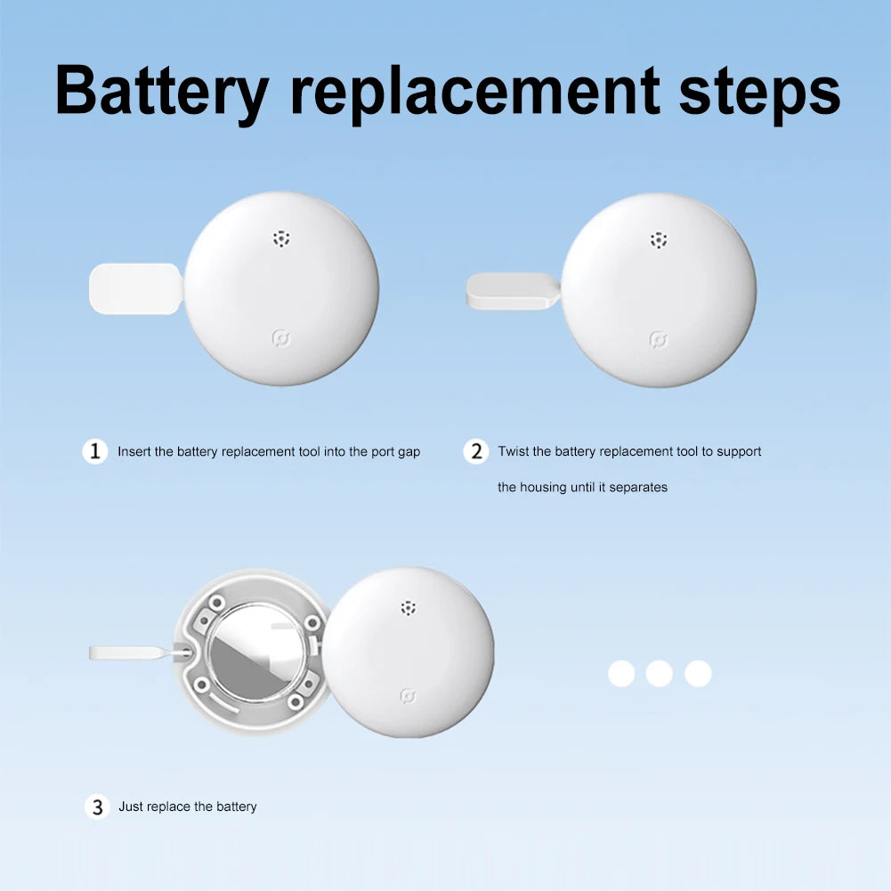 Air Tag battery replacement infograhic