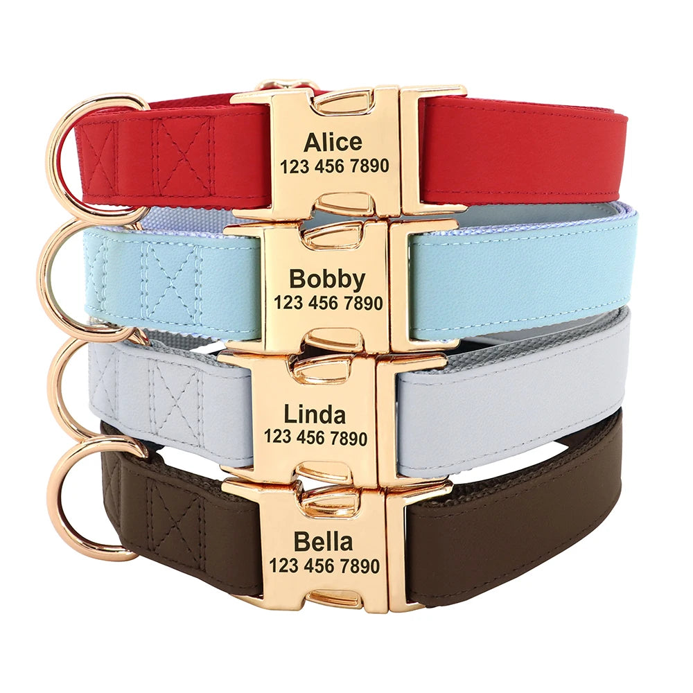 Personalised Dog - Collar, Harness & Lead Set