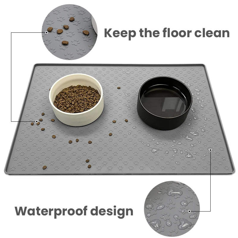 Dog Bowl - Mess Free Matt - 2Tails