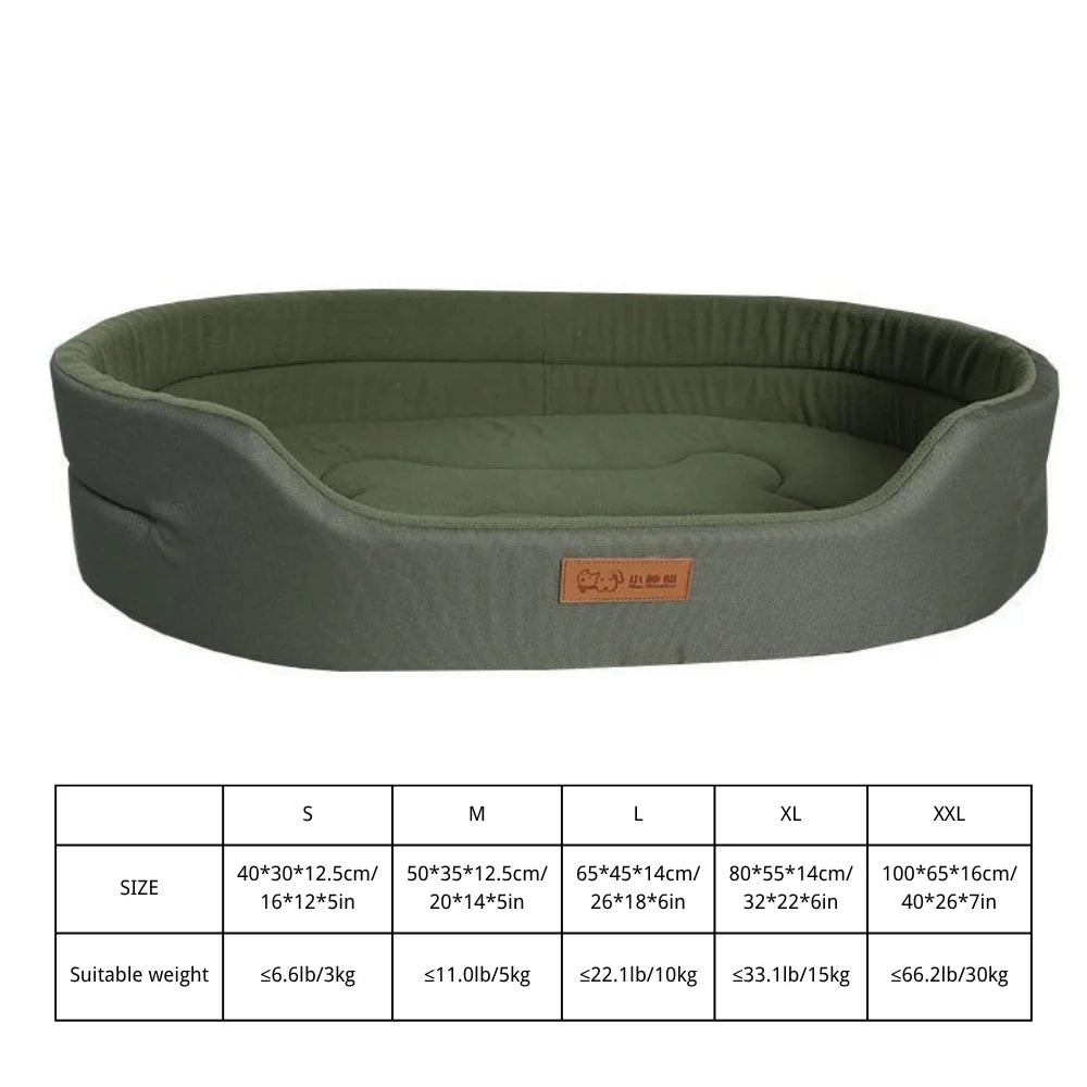 Dog Bed - Orthopaedic - Oval - 2Tails