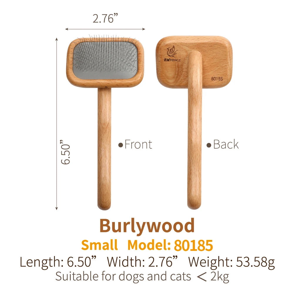 Grooming - Wooden Dog Brush - 2Tails