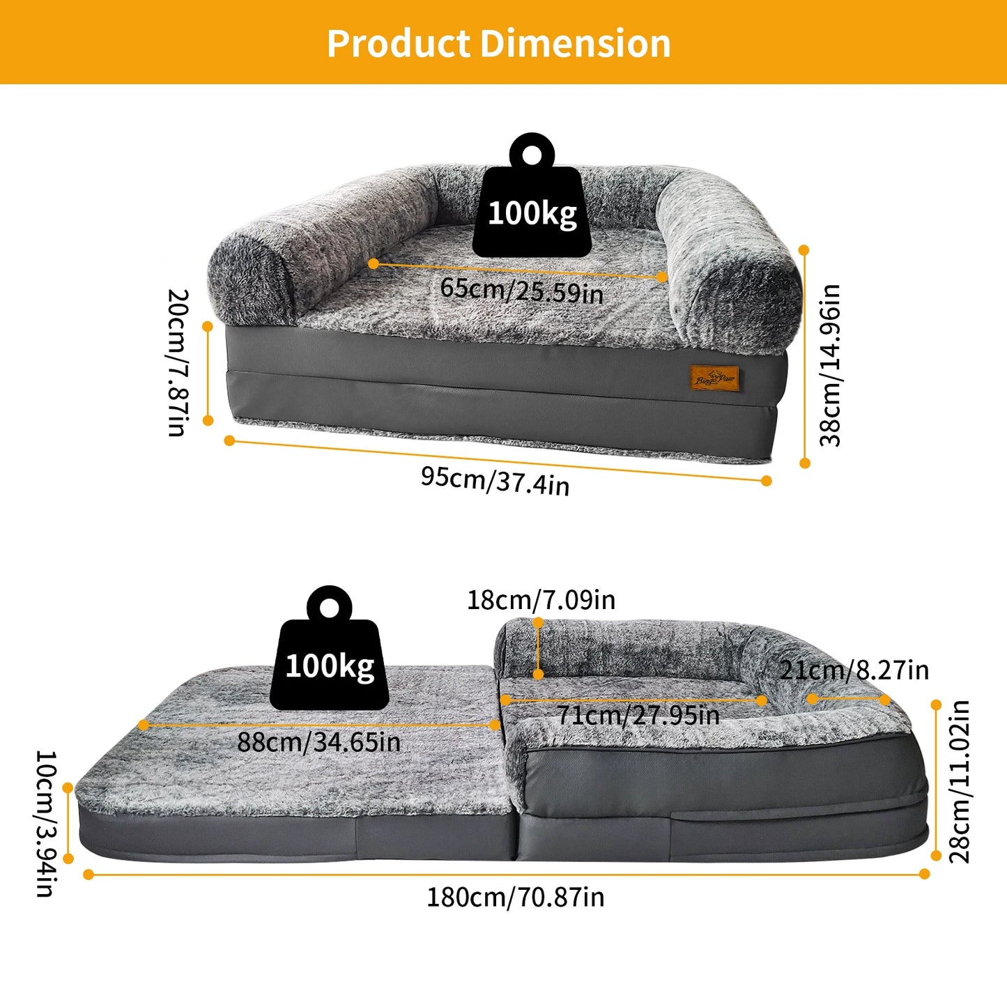 Dog Bed - Giant - 2Tails