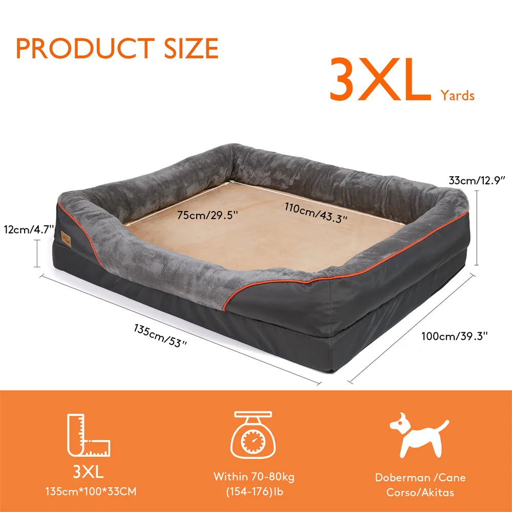 Dog Bed - Large Breeds - 2Tails