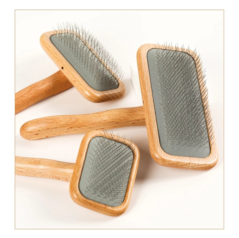 Grooming - Wooden Dog Brush - 2Tails