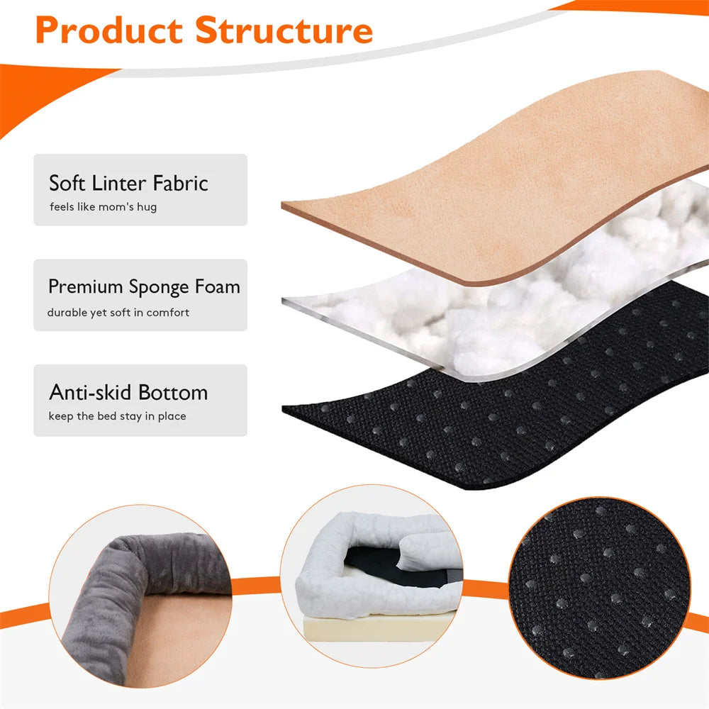 Dog Bed - Large Breeds - 2Tails
