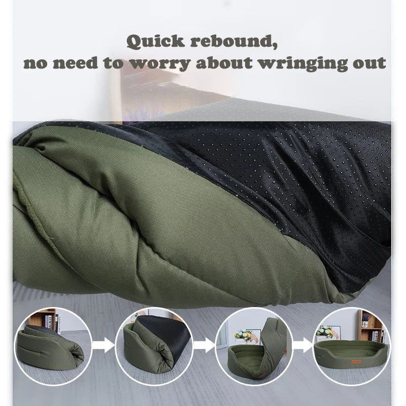 Dog Bed - Orthopaedic - Oval - 2Tails