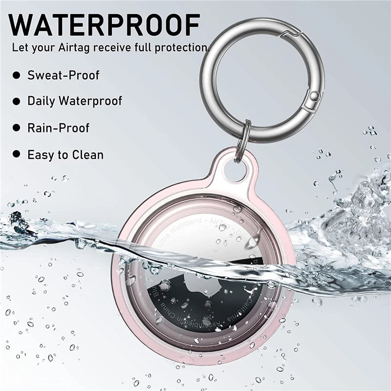 Waterproof Airtag Case: sweat-proof, rain-proof and easy to clean.
