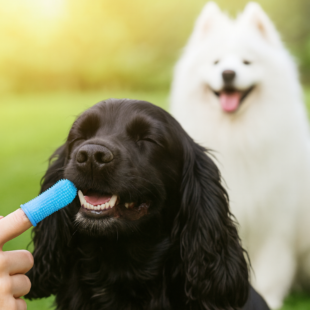Grooming - Finger Toothbrush for Dogs - 2Tails