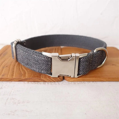 Dog Collar with Matching Lead - Personalised - 2Tails