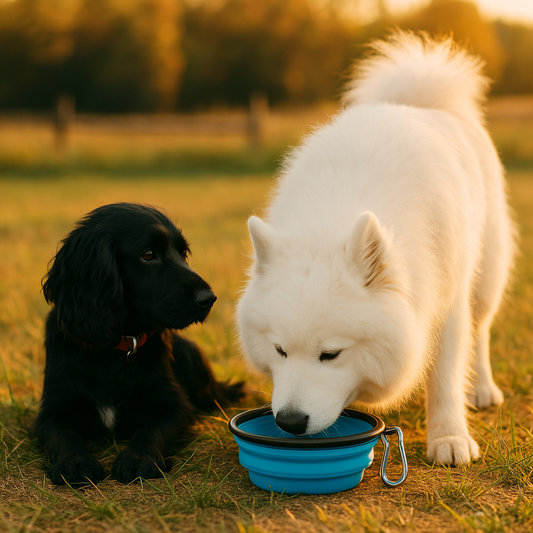 Dog Bowl - Portable & Collapsible - 2Tails