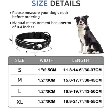 Collar - With Air Tag Holder Built In ( Air Tag Comes Separately ) - 2Tails