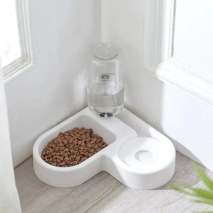2-in-1 Fresh Water & Food Dispenser - 2Tails